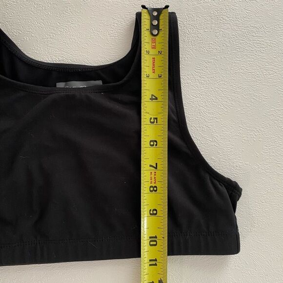Eddie Bauer Kids Black Athletic Crop Top | Swim/Active | Size XL (16) - Picture 5 of 5